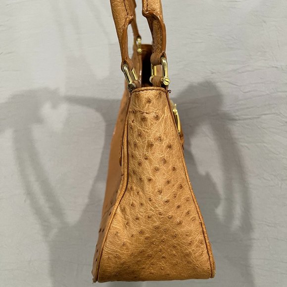 90s Vintage Cape Cobra Pig Skin Handbag - Picture 9 of 14